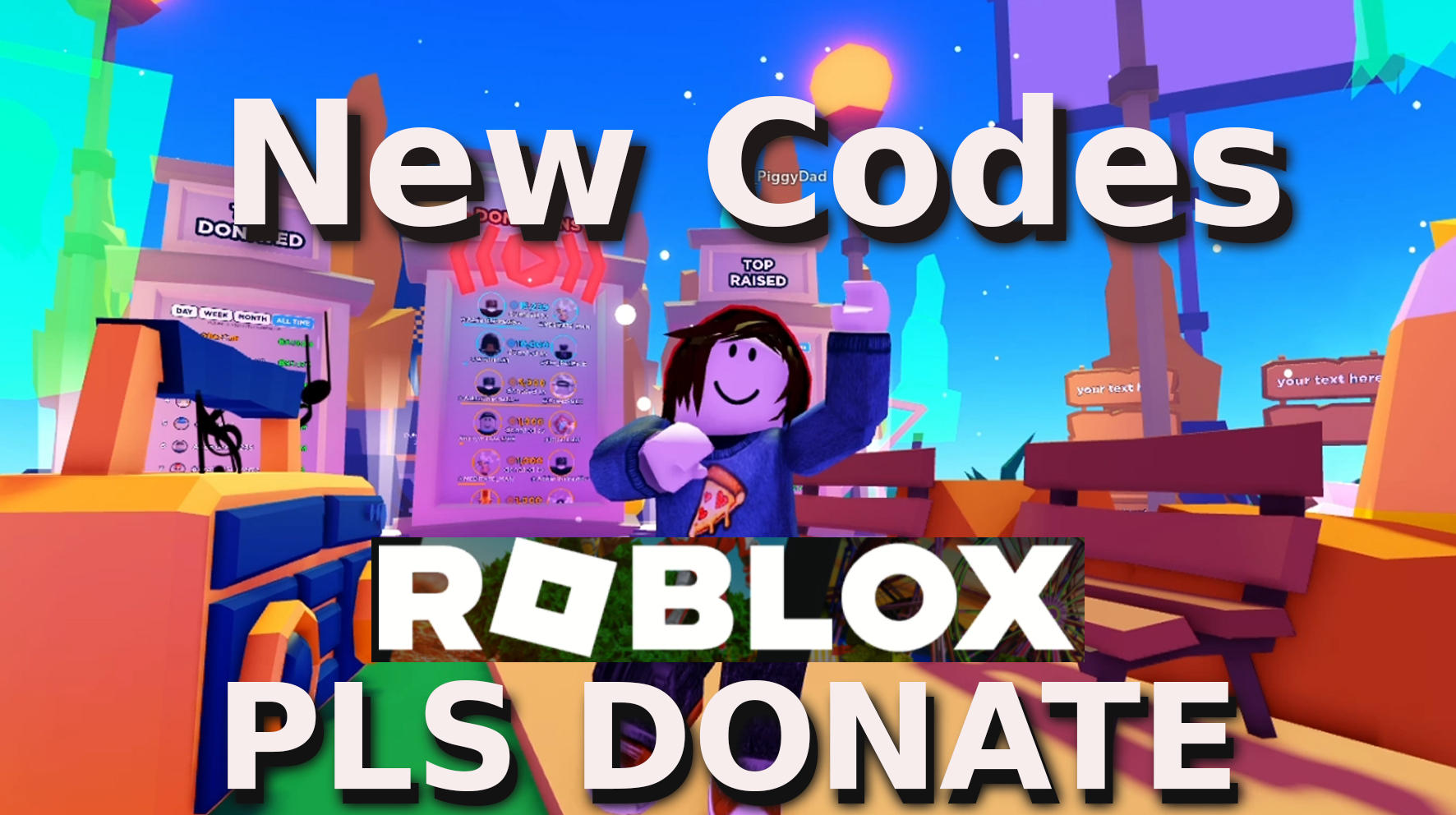 NEW* ALL WORKING CODES FOR PLS DONATE IN 2023! ROBLOX PLS DONATE CODES 